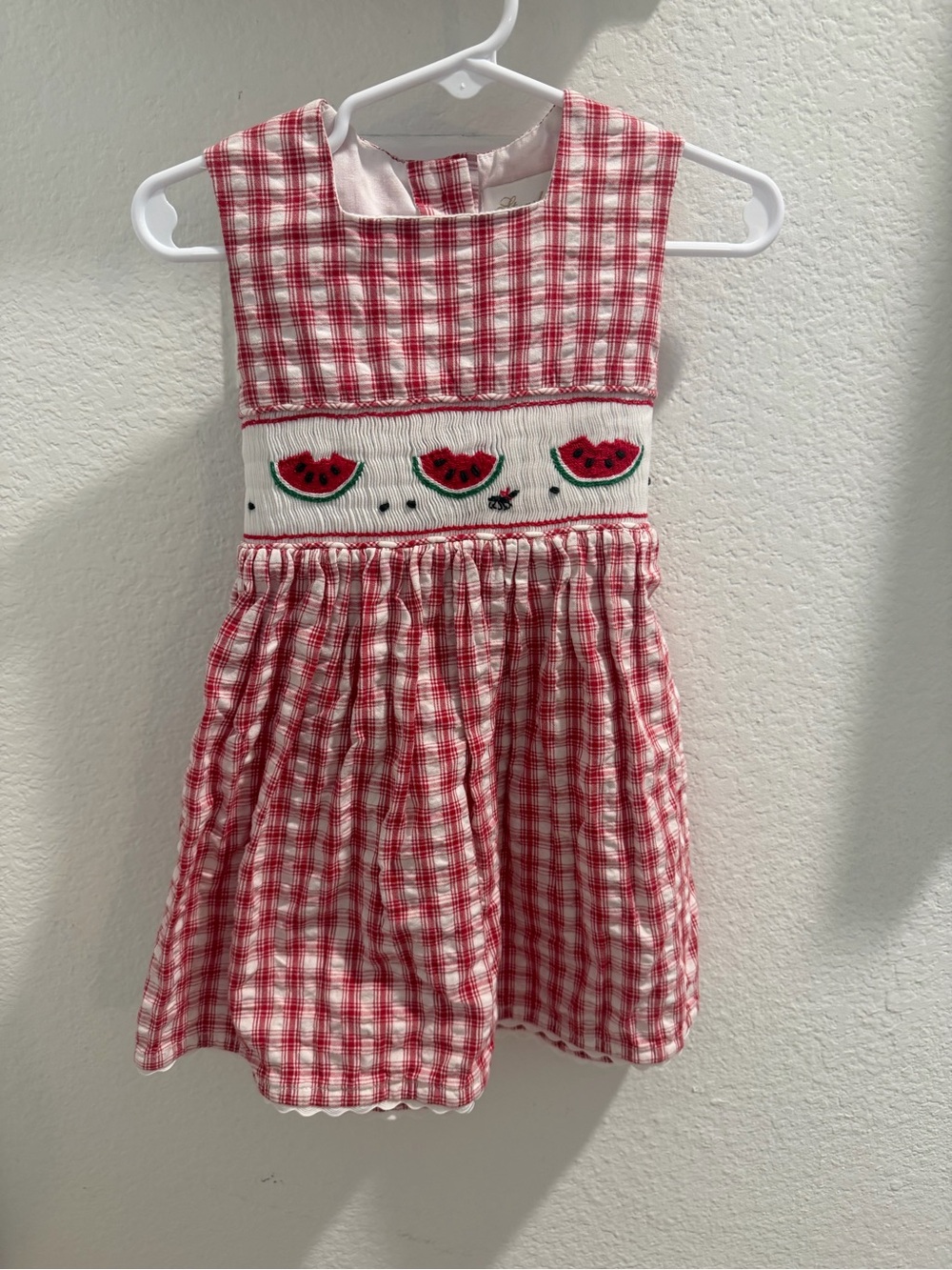 Strasburg Watermelon Smocked Dress